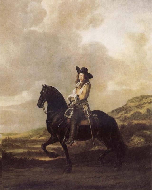 Thomas De Keyser Equestrian Portrait of Pieter Schout oil painting image